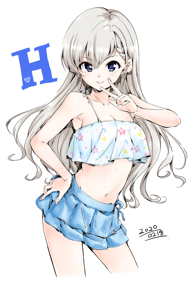 hisakawa hayate (idolmaster and 1 more) drawn by hamao