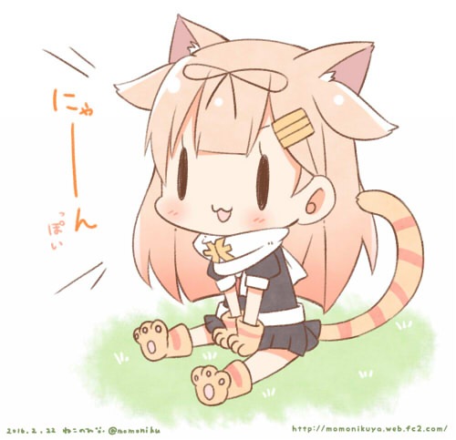 yuudachi and yuudachi kai ni (kantai collection) drawn by momoniku_(taretare-13)