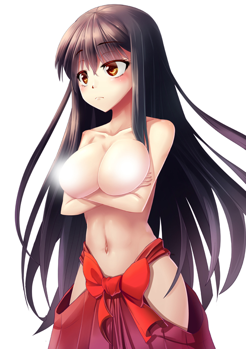 sendai hakurei no miko (original and 2 more) drawn by z.o.b