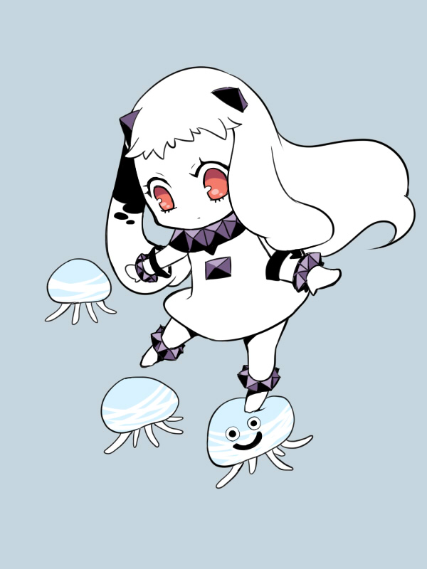northern ocean princess and healslime (kantai collection and 1 more) drawn by zuwai_kani