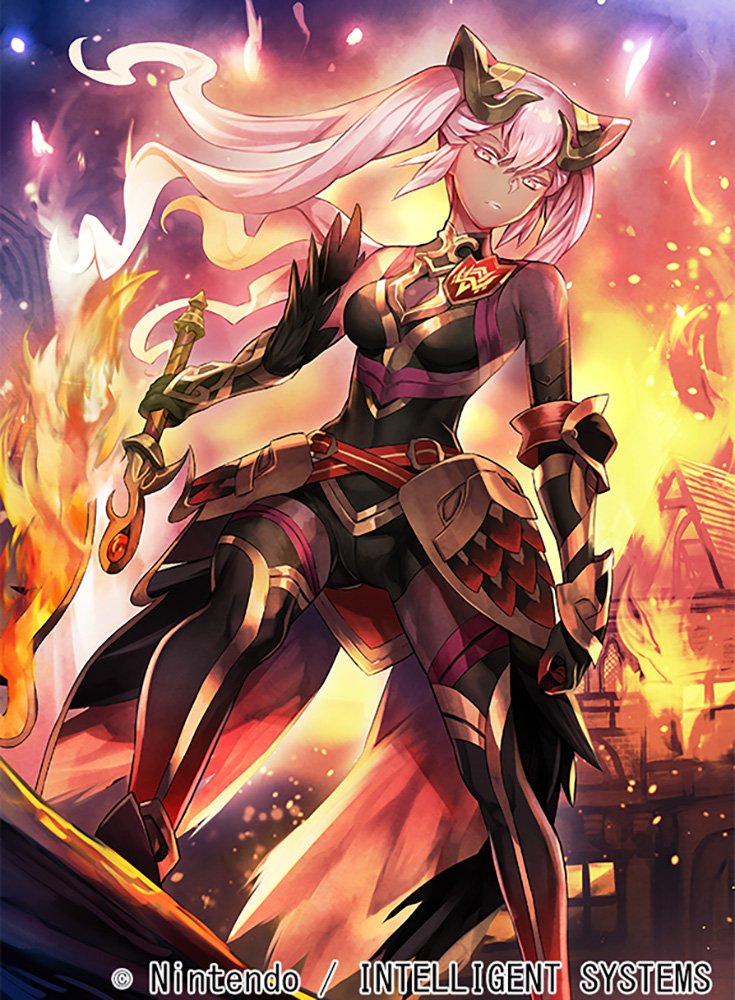 laevatein (fire emblem and 2 more) drawn by nagahama_megumi