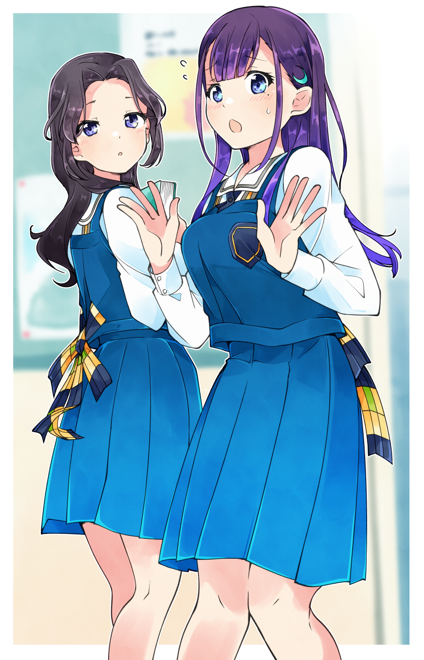 orihara sumika and ichinose hotaru (22/7) drawn by trefle_r