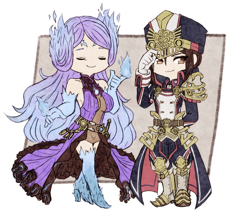 morag ladair and brighid (xenoblade chronicles and 1 more) drawn by asozan_(cocomil)