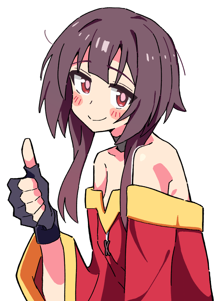 megumin (kono subarashii sekai ni shukufuku wo!) drawn by noyama_takenoko