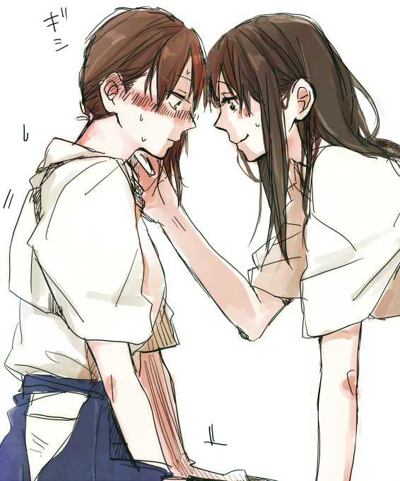 kaga and akagi (kantai collection) drawn by uuron_(nkktmrrr)
