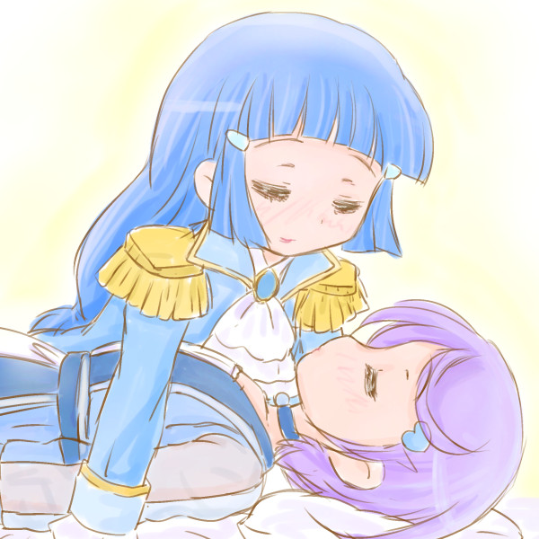 aoki reika and kenzaki makoto (precure and 2 more) drawn by yoshimi50