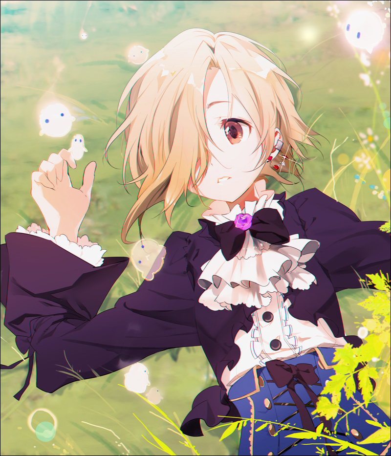 shirasaka koume (idolmaster and 1 more) drawn by naye