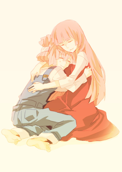 you mizuno and you marino (star driver) drawn by hika_(amane222)