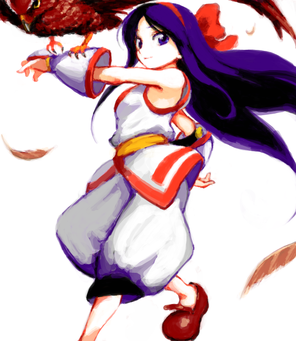 nakoruru and mamahaha (samurai spirits) drawn by iseki_(kuroshura_no_tabiji)