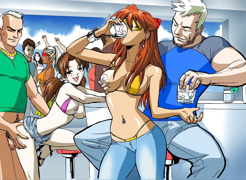 souryuu asuka langley and horaki hikari (neon genesis evangelion) drawn by tekuho_no_habo