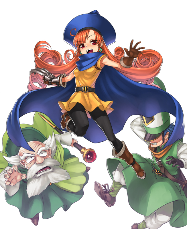 alena, clift, and brey (dragon quest and 1 more) drawn by yapo_(croquis_side)