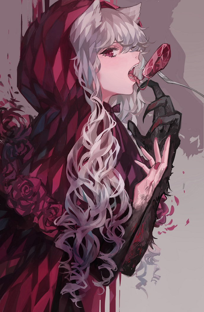 little red riding hood (little red riding hood) drawn by kaneblob