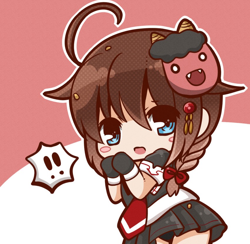 shigure and shigure kai ni (kantai collection) drawn by bloom2425