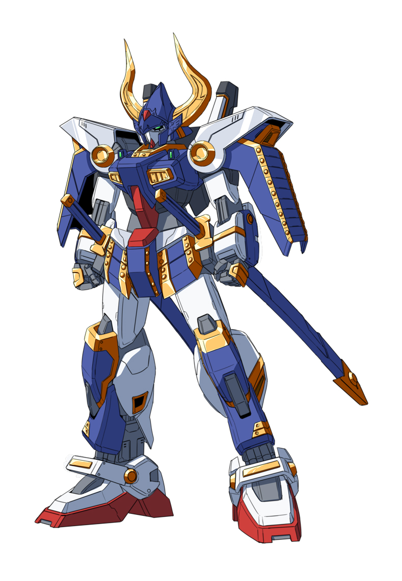 gundam mk ii and musha gundam mk ii (gundam and 4 more) drawn by sukekiyo56