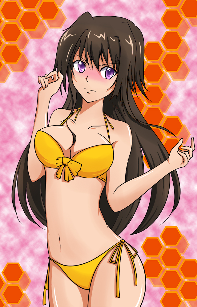 takamura yui (muv-luv and 2 more) drawn by kyou328