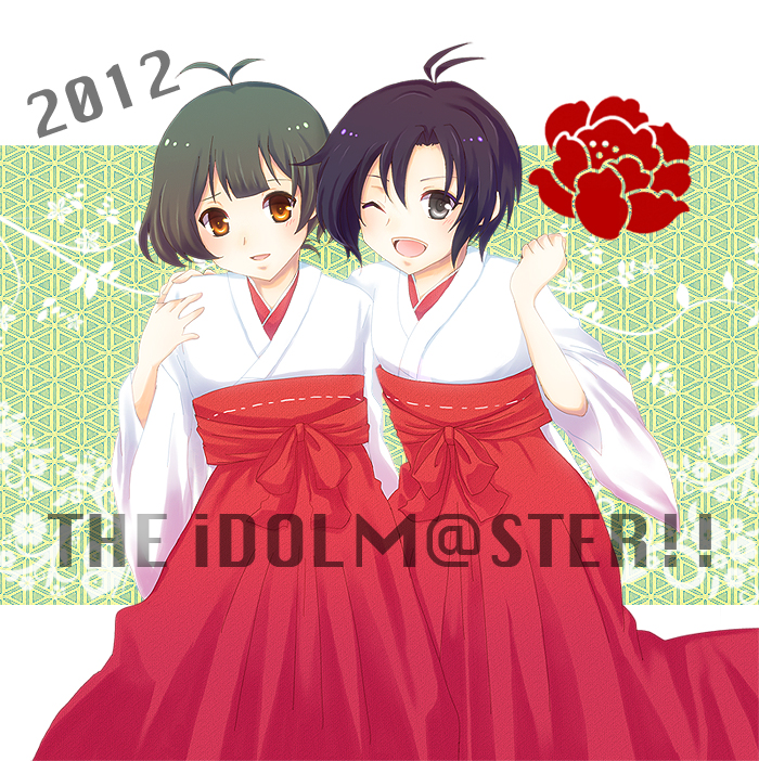 kikuchi makoto and akizuki ryo (idolmaster and 1 more) drawn by ayo_(alixce)