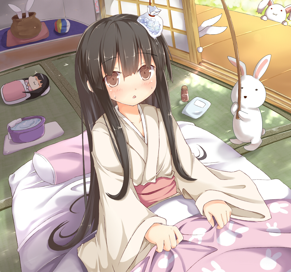 Houraisan Kaguya Kyubey And Teruyof Touhou And 1 More Drawn By Efe Danbooru