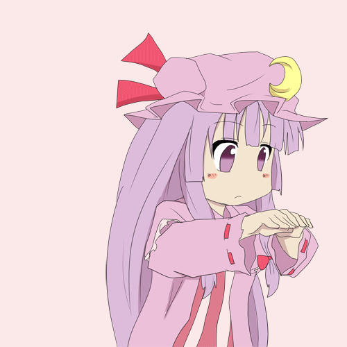 patchouli knowledge (touhou and 1 more) drawn by ram_hachimin