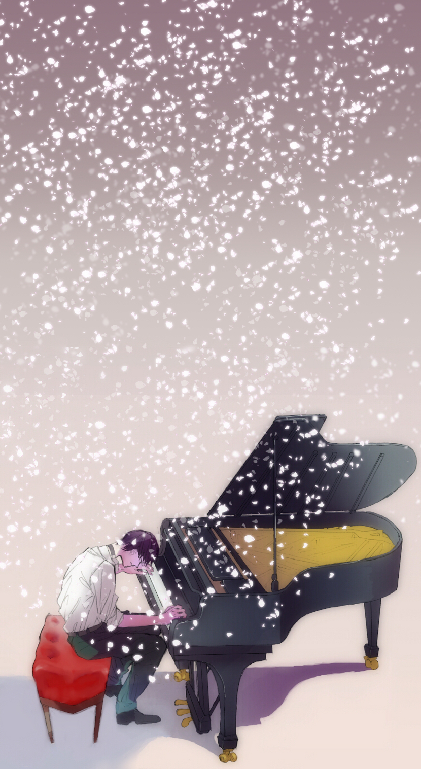 ikari shinji (neon genesis evangelion and 2 more) drawn by hakata_(5852120)