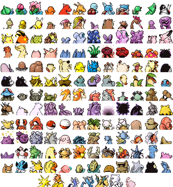 pikachu, eevee, charizard, gengar, bulbasaur, and 145 more (pokemon and 1 more) drawn by chefbravo