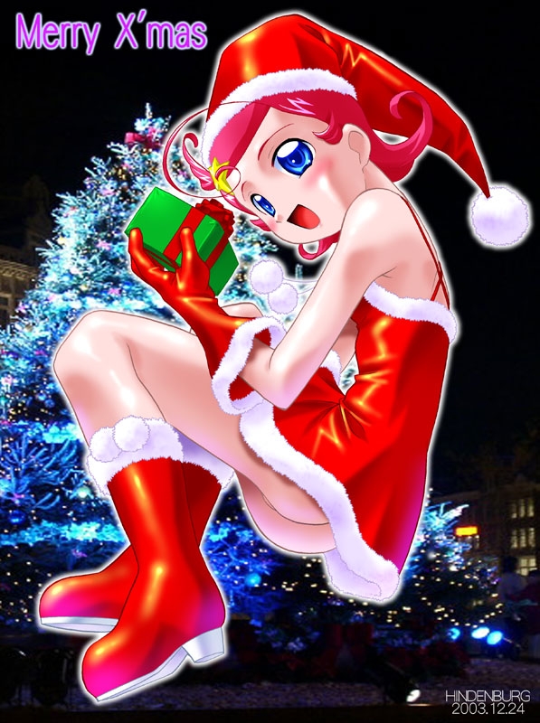 comet (cosmic baton girl comet-san) drawn by hindenburg_(hindenburugu)