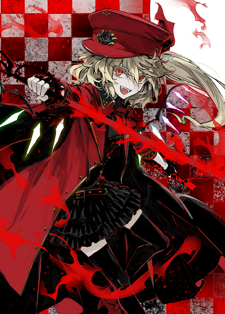 flandre scarlet (touhou) drawn by minakata_sunao