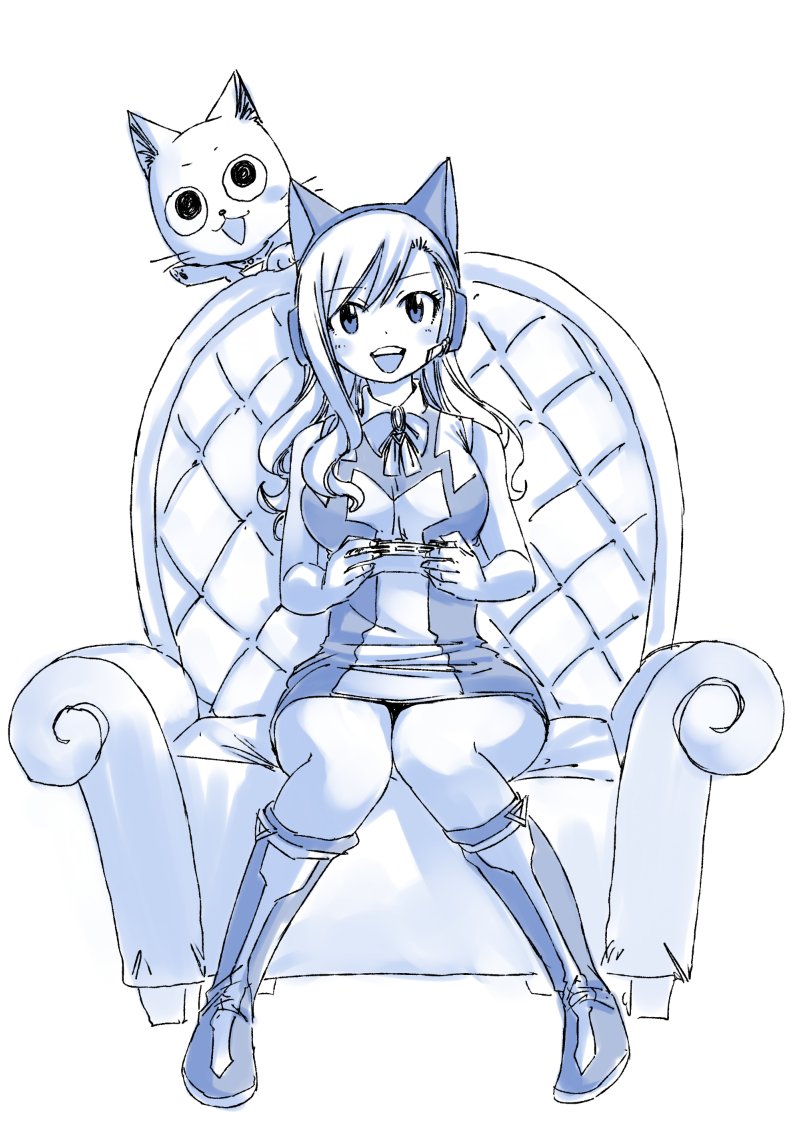 rebecca bluegarden (eden's zero) drawn by mashima_hiro
