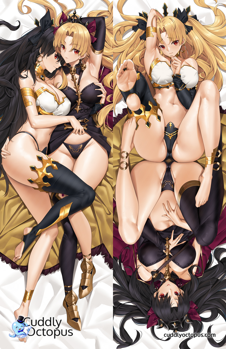 ereshkigal and ishtar (fate and 2 more) drawn by tony_guisado