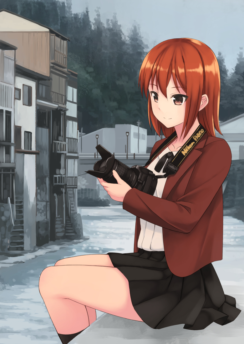 akatsuki miho (gendai ninjakko zukan and 1 more) drawn by kouno_hikaru