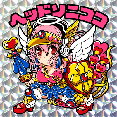 super sonico (nitroplus and 1 more) drawn by v-mag