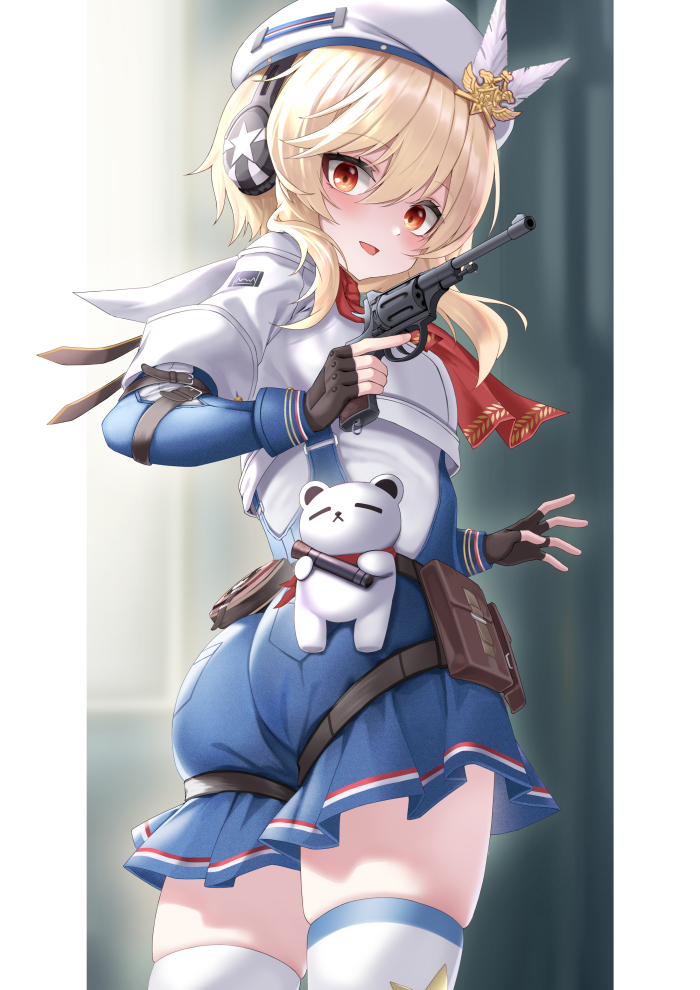 nagant revolver and nagant (girls' frontline and 1 more) drawn by ehart