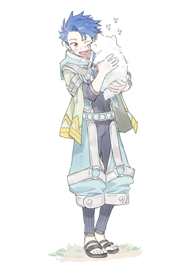 cu chulainn and setanta (fate and 2 more) drawn by cczyjs
