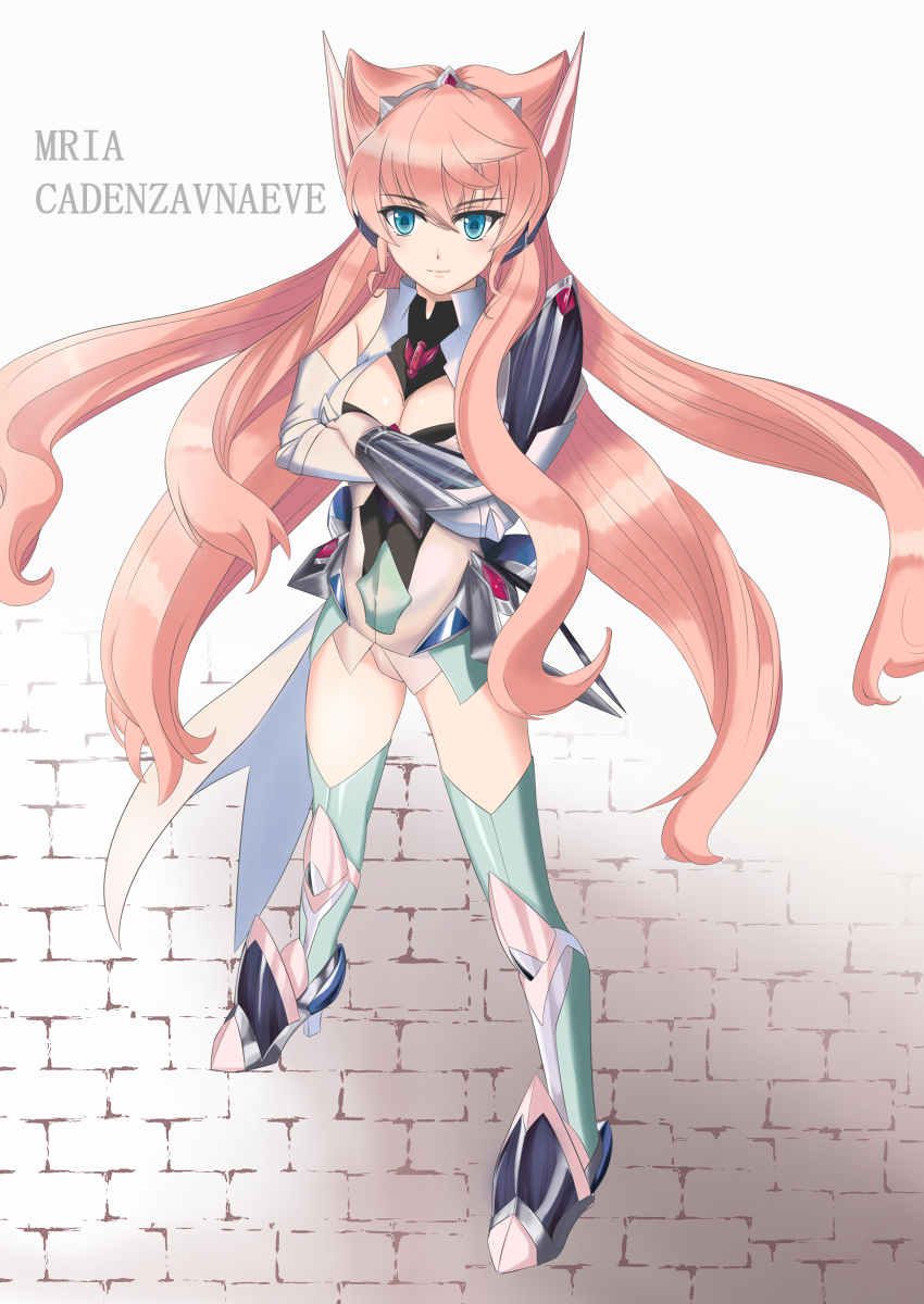 maria cadenzavna eve (senki zesshou symphogear) drawn by karisu_(sirokiakuma)