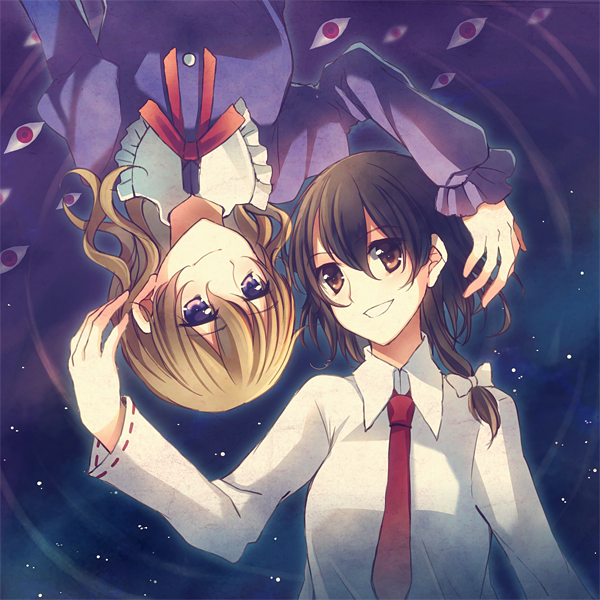 usami renko and maribel hearn (touhou) drawn by kaede_(mmkeyy)