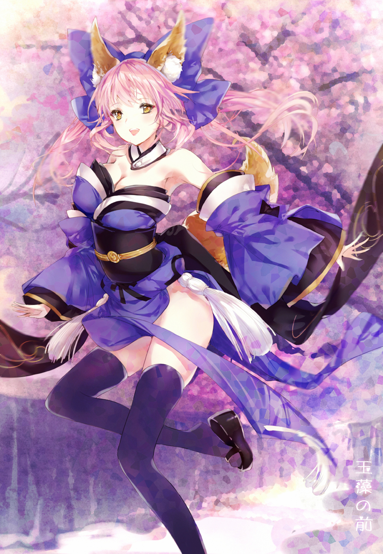 tamamo and tamamo no mae (fate and 1 more) drawn by kinokohime