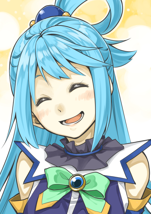 aqua (kono subarashii sekai ni shukufuku wo!) drawn by minatsuki_(sitsu)