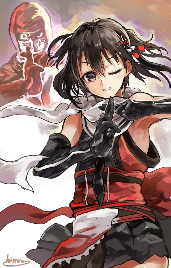 sendai, sendai kai ni, and fujikido kenji (kantai collection and 1 more) drawn by himuro_shunsuke