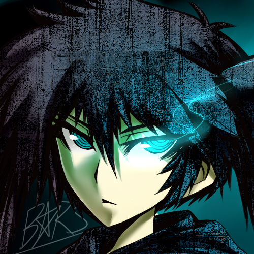black rock shooter (black rock shooter) drawn by givuchoko