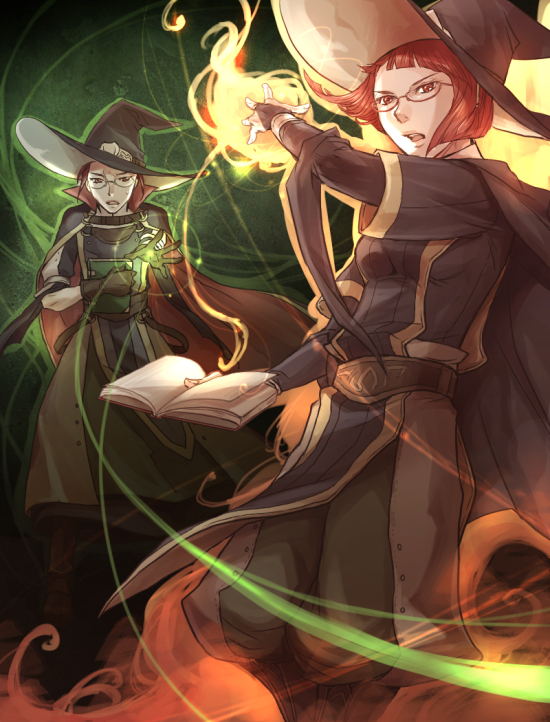 miriel and laurent (fire emblem and 1 more) drawn by muni_inno