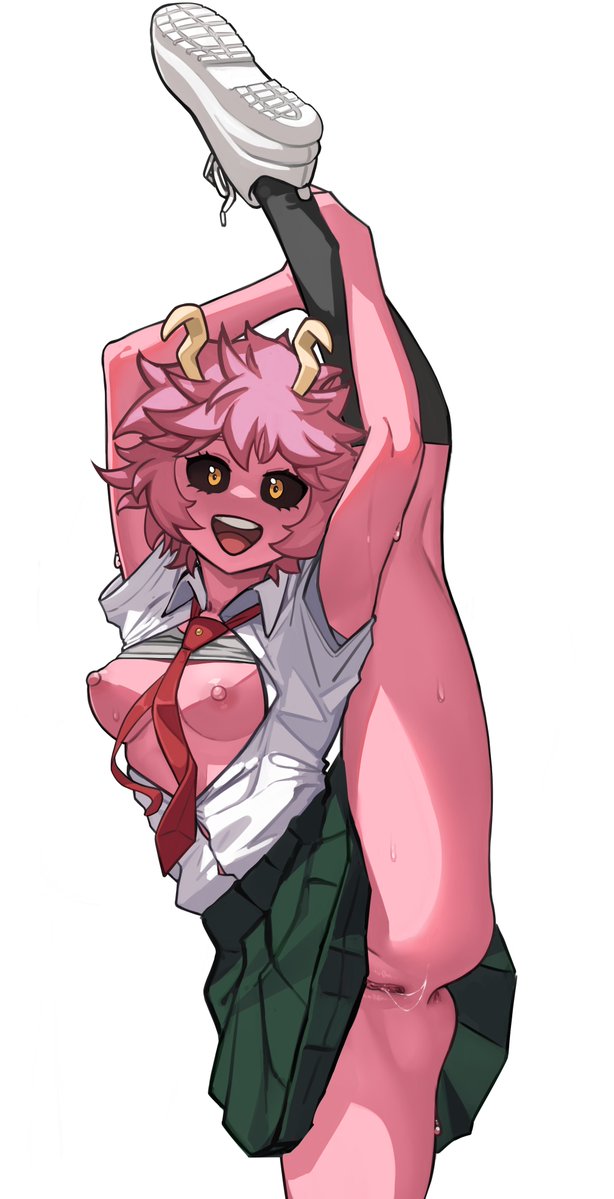 ashido mina (boku no hero academia) drawn by madaotheory