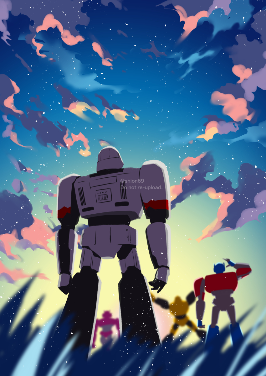 bumblebee, elita one, d-16, orion pax, and b-127 (transformers and 1 more) drawn by meteorabbit_(shion69)