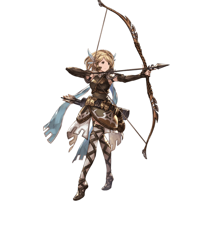 djeeta and ranger (granblue fantasy) drawn by minaba_hideo