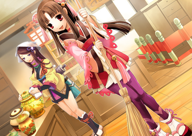 sakuya and shinonome (rune factory and 1 more) drawn by kawazoe_mariko