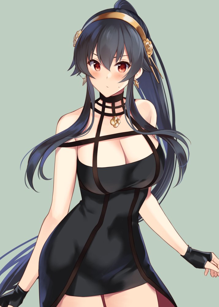 yor briar and yahagi (kantai collection and 1 more) drawn by ichinomiya_(blantte)