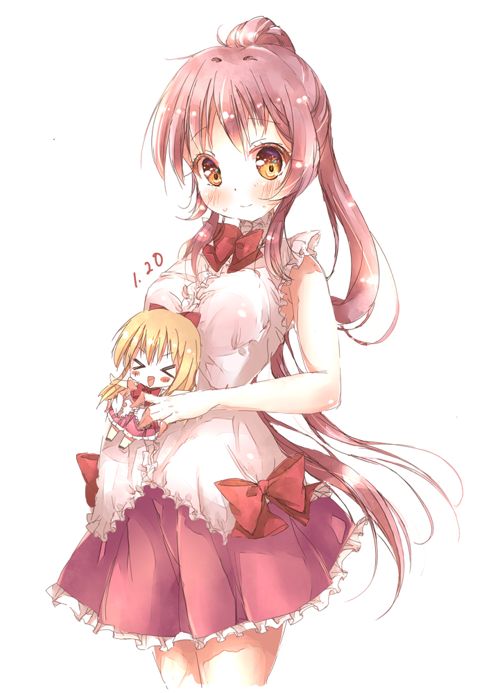 toshinou kyouko and sugiura ayano (yuruyuri) drawn by kuma_(happylocation)