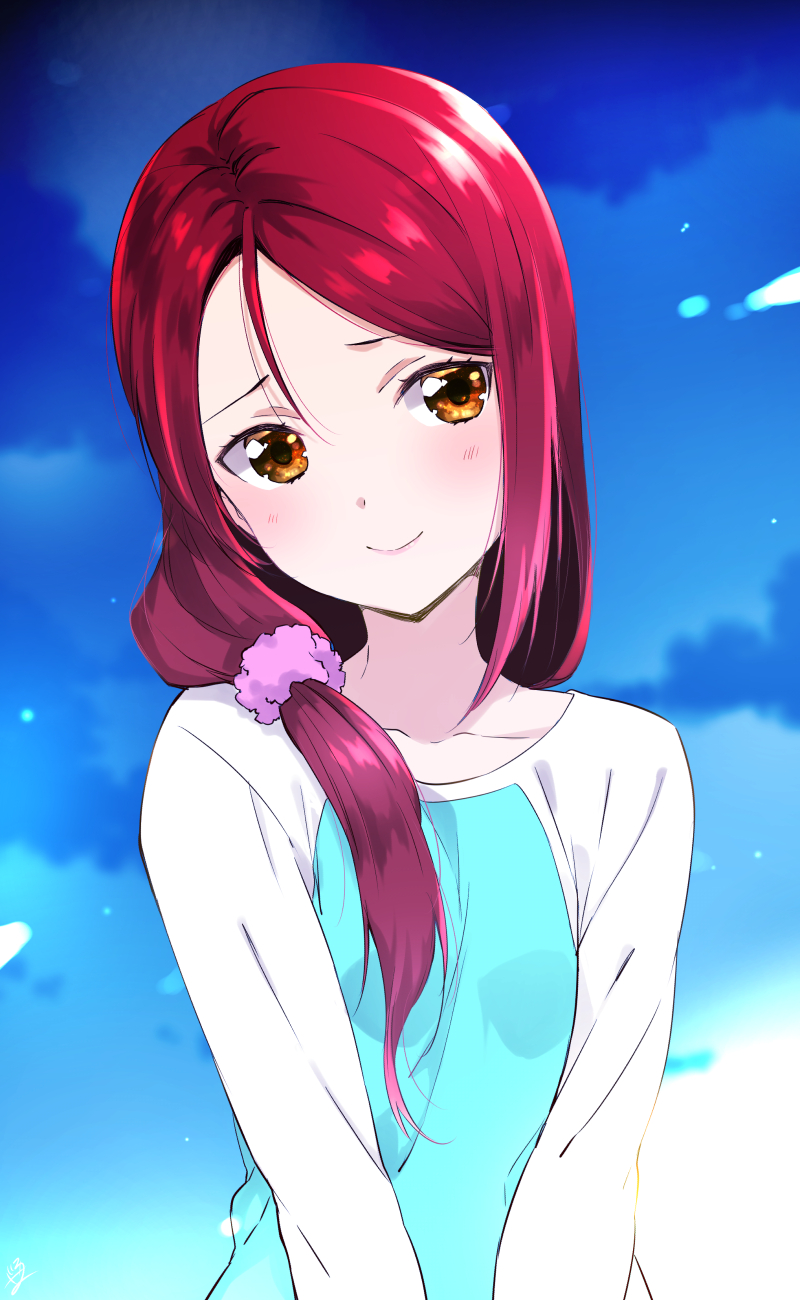 sakurauchi riko (love live! and 1 more) drawn by yomotsuka_tsukasa
