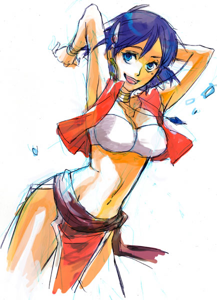 nadia la arwall (fushigi no umi no nadia) drawn by sakoyama
