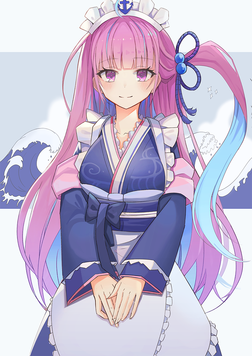minato aqua (hololive and 1 more) drawn by kinsuke_z
