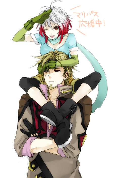 pascal and malik caesars (tales of and 1 more) drawn by iccan