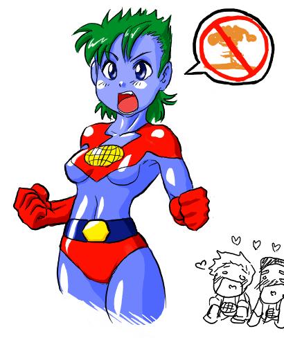 captain planet, wheeler, and kwame (captain planet and the planeteers)